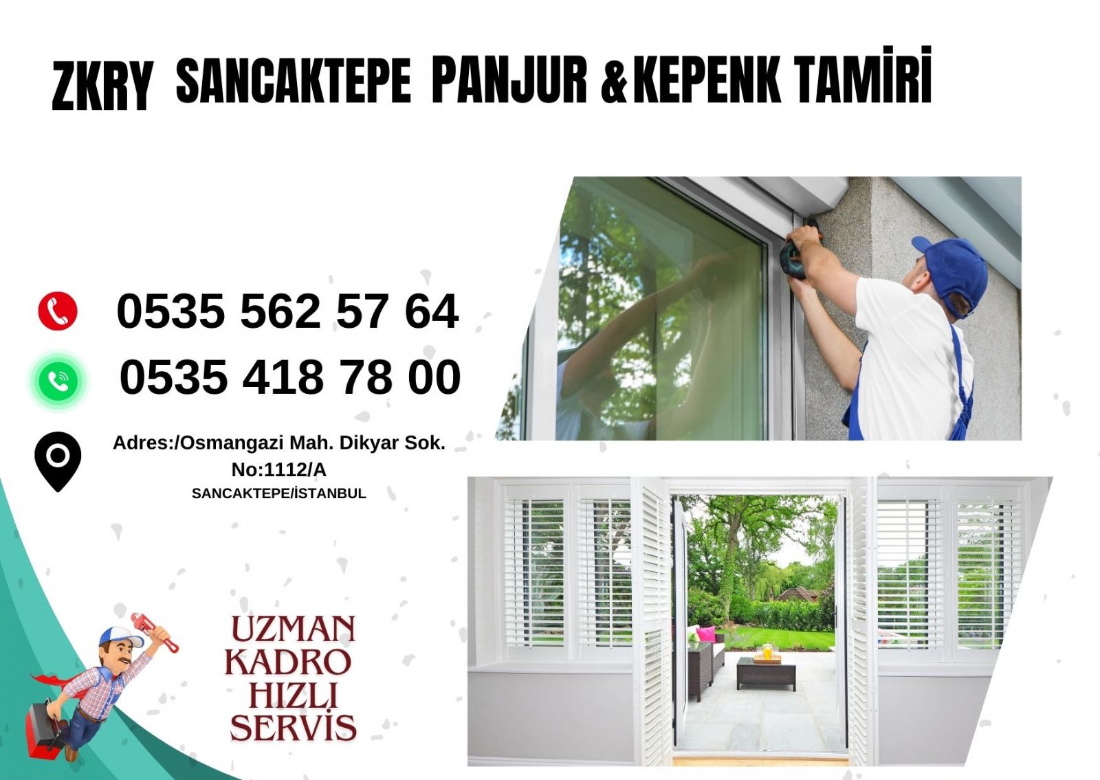  Sancaktepe Panjur Ve Kepenk Tamiri